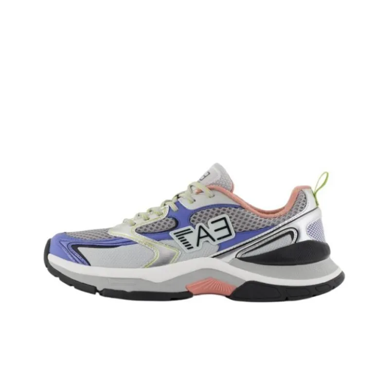 EMPORIO ARMANI EA7 Low Top Casual Shoes Unisex Purple-0