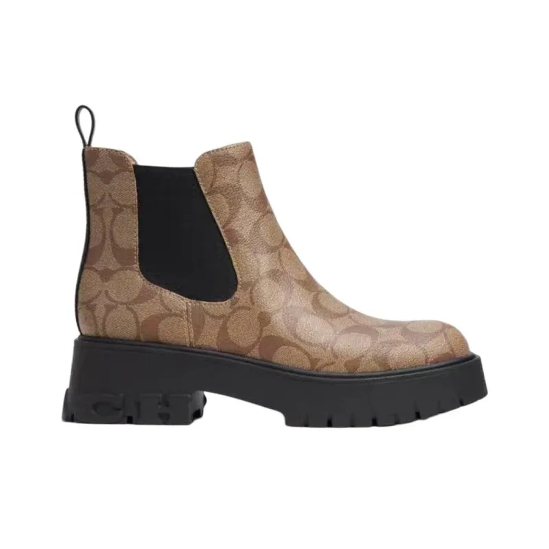 COACH Chelsea Boots Women's Brown-1