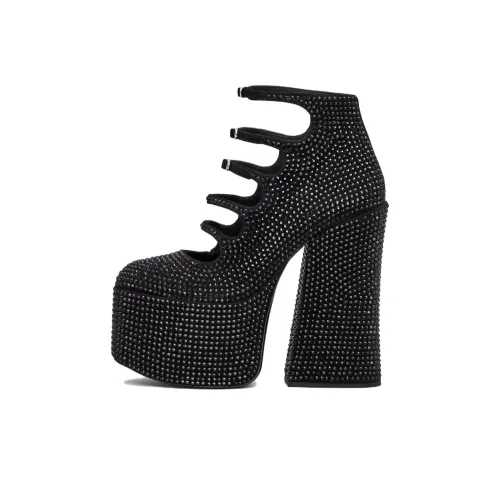MARC JACOBS The Rhinestone Kiki 160mm Ankle Boots