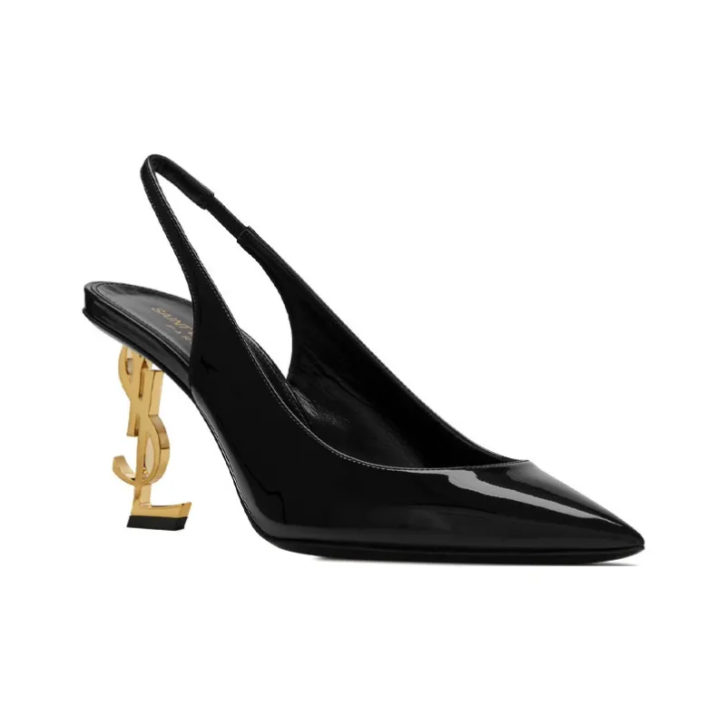 SAINT LAURENT Opyum Slingback Pumps-2