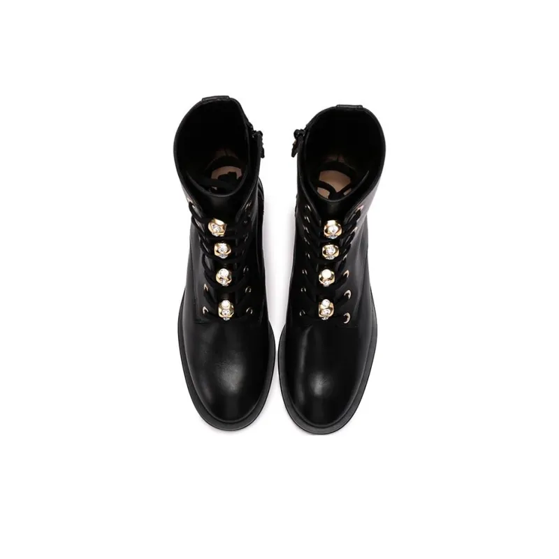 Stuart Weitzman/SW Short Martin Boot Women's Matte Black-3