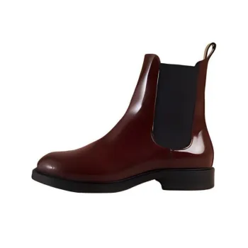 ALOHAS Lanz Short Chelsea Boots 2.5cm Women's Burgundy