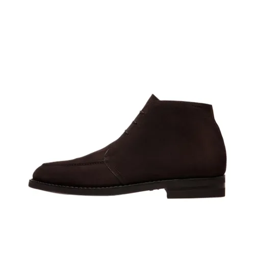 BALLY Lace up Suede Boots