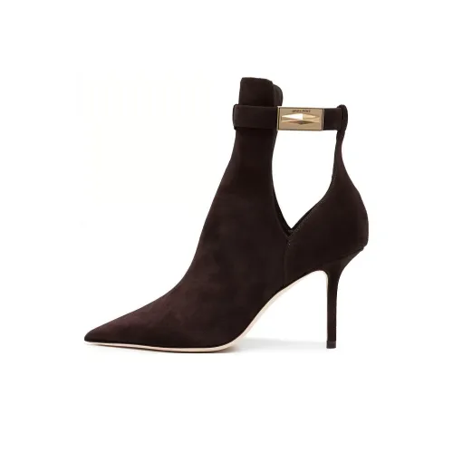 Sandals with decorative heel