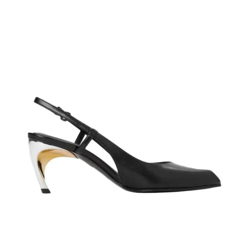 Alexander McQueen Armadillo 65mm Slingback Pumps-1