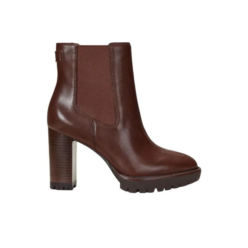LAUREN RALPH LAUREN Layne Short Chelsea Boots 7.5cm Women's Dark Brown-1