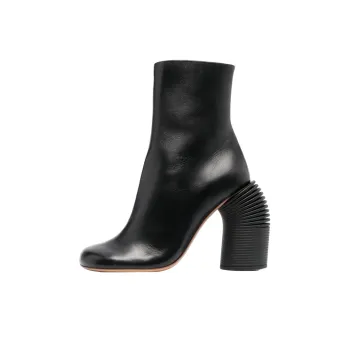 OFF-WHITE Tonal Spring Square Toe Boots Women's