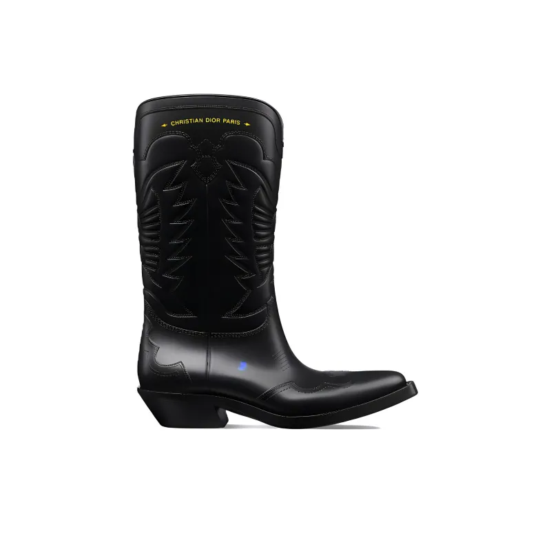 DIOR WIND Ankle Boots 4.5cm Women's Black-1