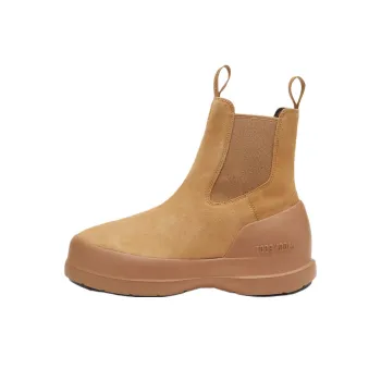 Moon Boot Luna Logo Printed Slip On Boots