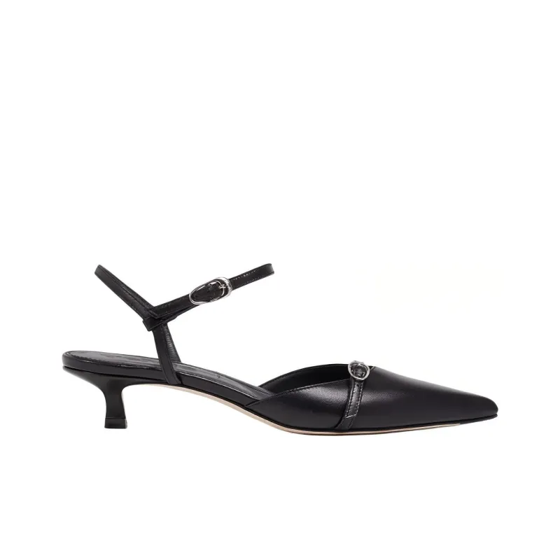 Aeyde Maisie Leather 35mm Pointed-toe Pumps-1