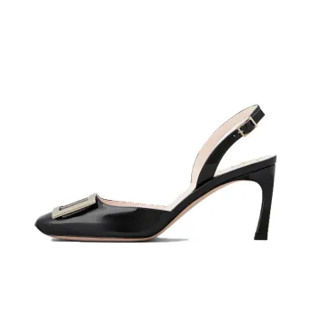Roger Vivier Trompette Buckle Slingback Pumps