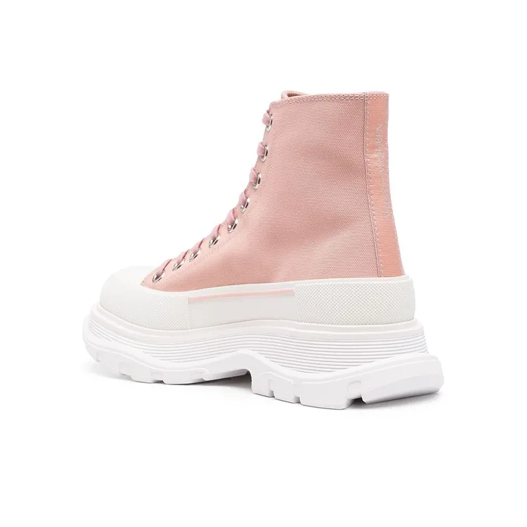 Alexander McQueen Tread Slick Boot Magnolia White Women's-3