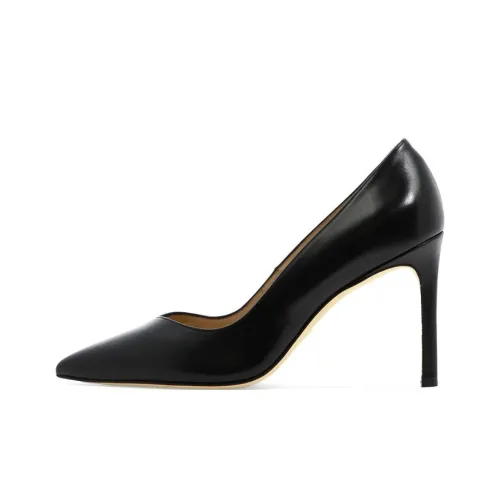 Stuart Weitzman/SW Slim Heel High Heels Women's Black