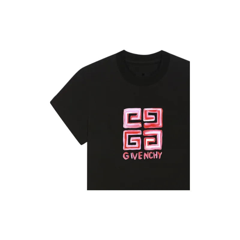 GIVENCHY SS23 T Shirt Women's Black-4