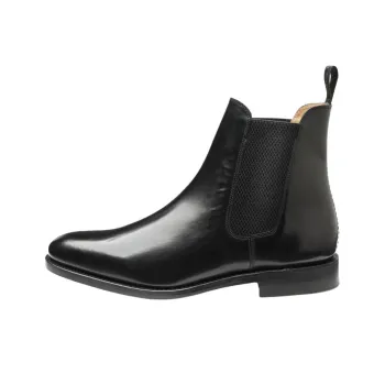 LOAKE 290 Short Chelsea Boots Men's Black