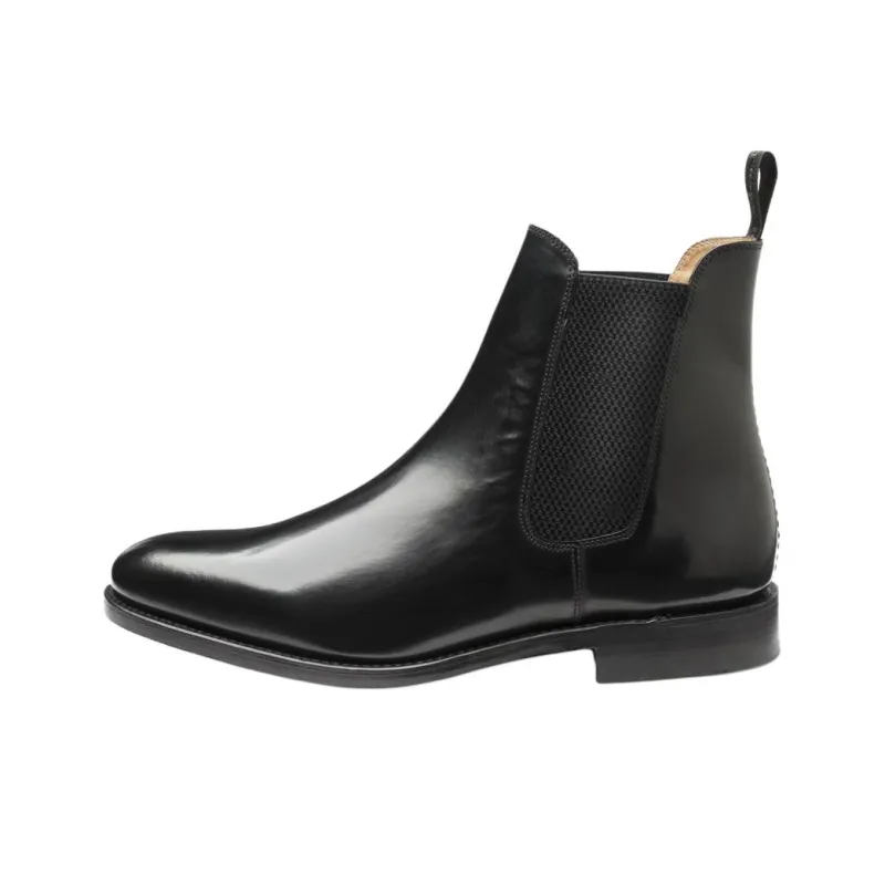 LOAKE 290 Short Chelsea Boots Men's Black-0
