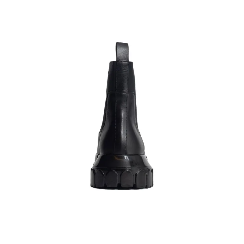 RICK OWENS/RO Beatle Bozo Ankle Boots Women's Black-4