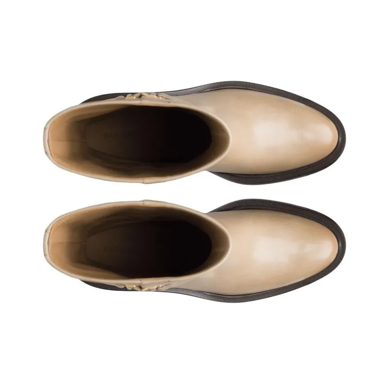 Magnanni Genevieve Ankle Boots 5.5cm Women's Beige-3