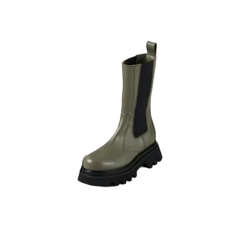 ALOHAS Crew Chelsea Boots 5.5cm Women's Green