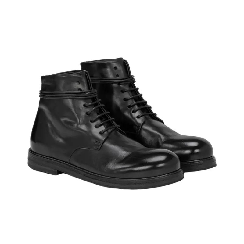 Marsèll Round-Toe Lace-Up Ankle Boots Women's-2