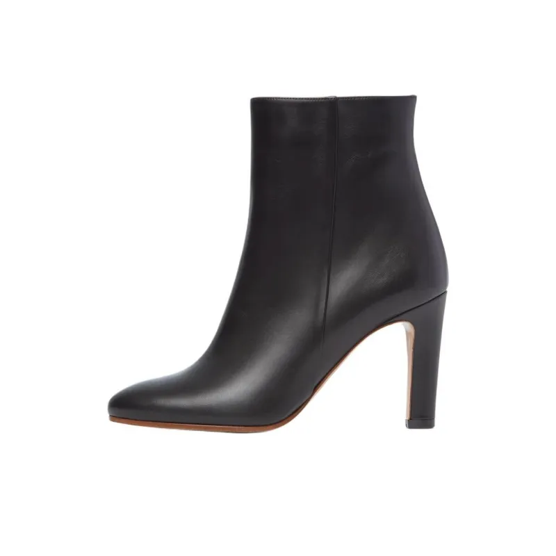 GABRIELA HEARST Lila Ankle Boots 8.5cm Women's Black-0