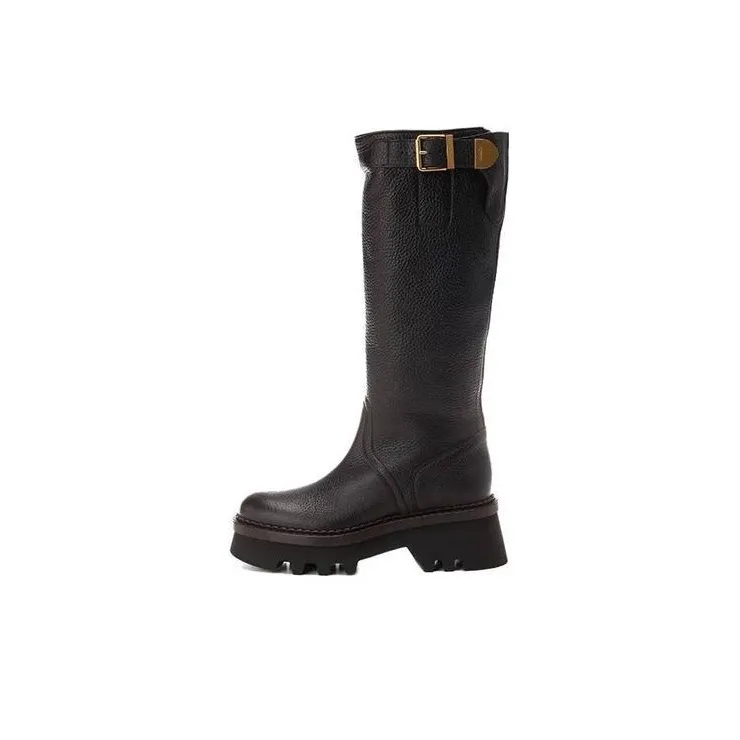 Chloe Knee high Boots Women's Black-0