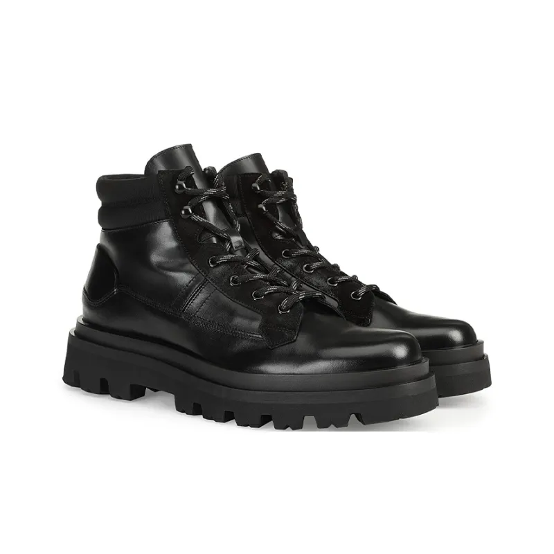 SERGIO ROSSI Ankle Boots Men Black-2