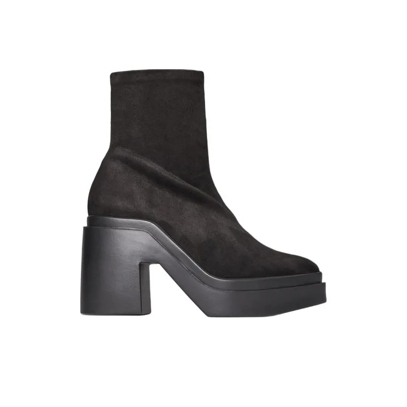 CLERGERIE Nina Ankle Boots 11cm Women's Black-1