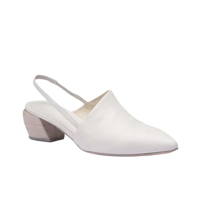 Officine Creative Sally 029 Chunky Heel High Heels Women's White-2