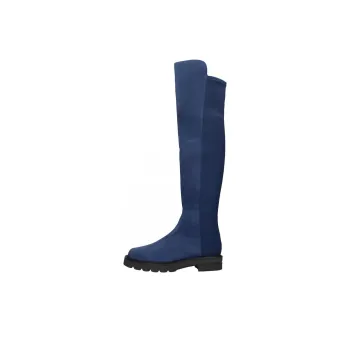 Stuart Weitzman/SW STUART WEITZMAN Knee high Boots 4cm Women's Indigo