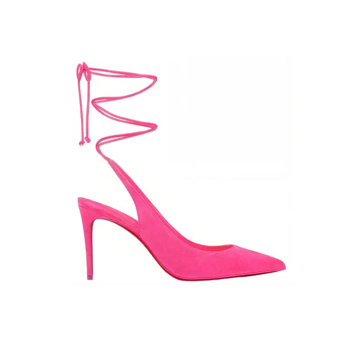 CL Slim Heel High Heels 8.5cm Women's Pink-1