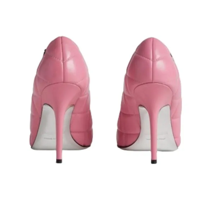 DSQUARED 2 D2 Plaque Quilted Pumps-3