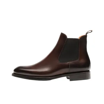 Magnanni Julia Short Chelsea Boots Women's Brown