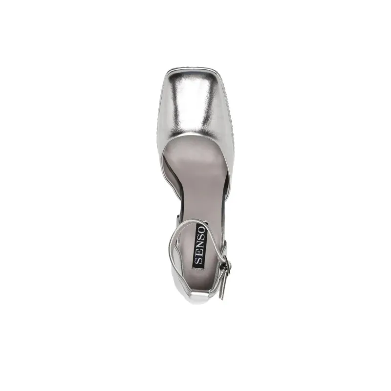 SENSO Renee Ii 120mm Metallic-finish Pumps-4