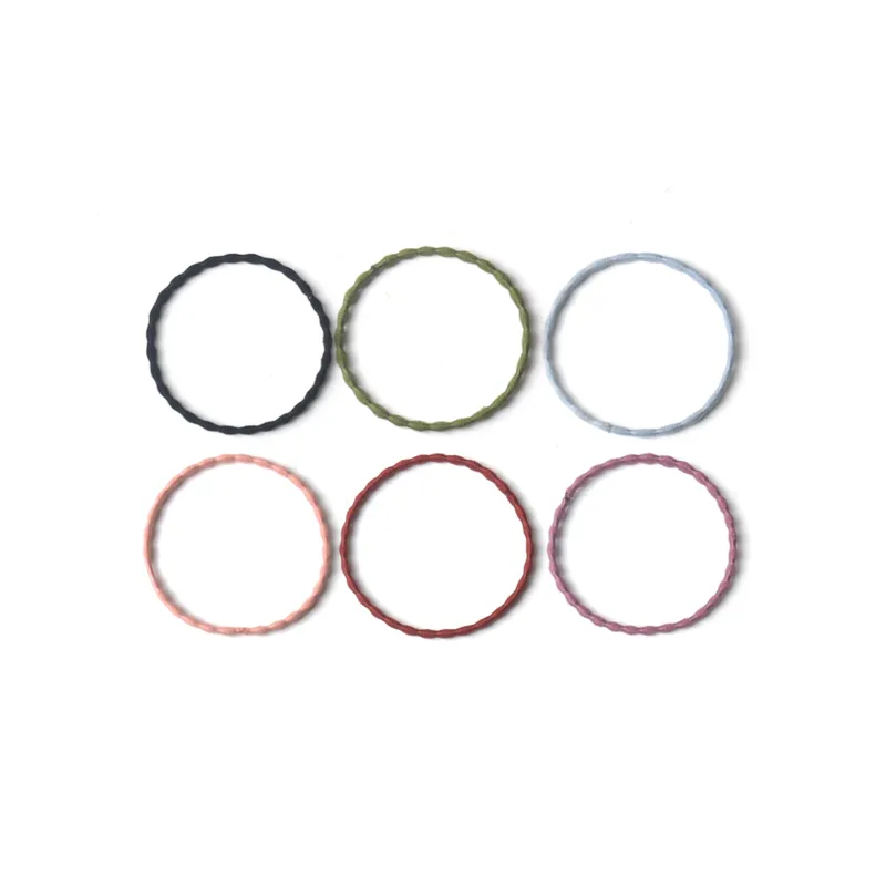 MIDNIGHT MOMENT Plastic Hair Tie Women's-12