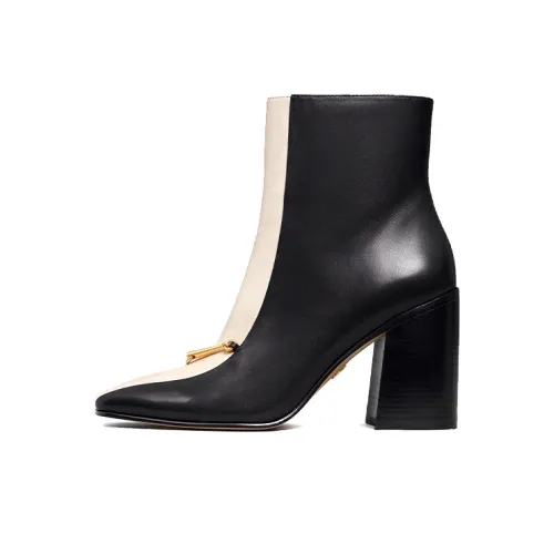 TORY BURCH Ankle Boots Women's Black White