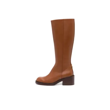 Chloe Marcie Knee-high Boots 5.5cm Women's Brown