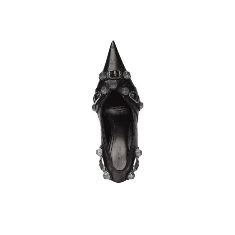 Balenciaga Cagole 90mm Pump Black Women's-2