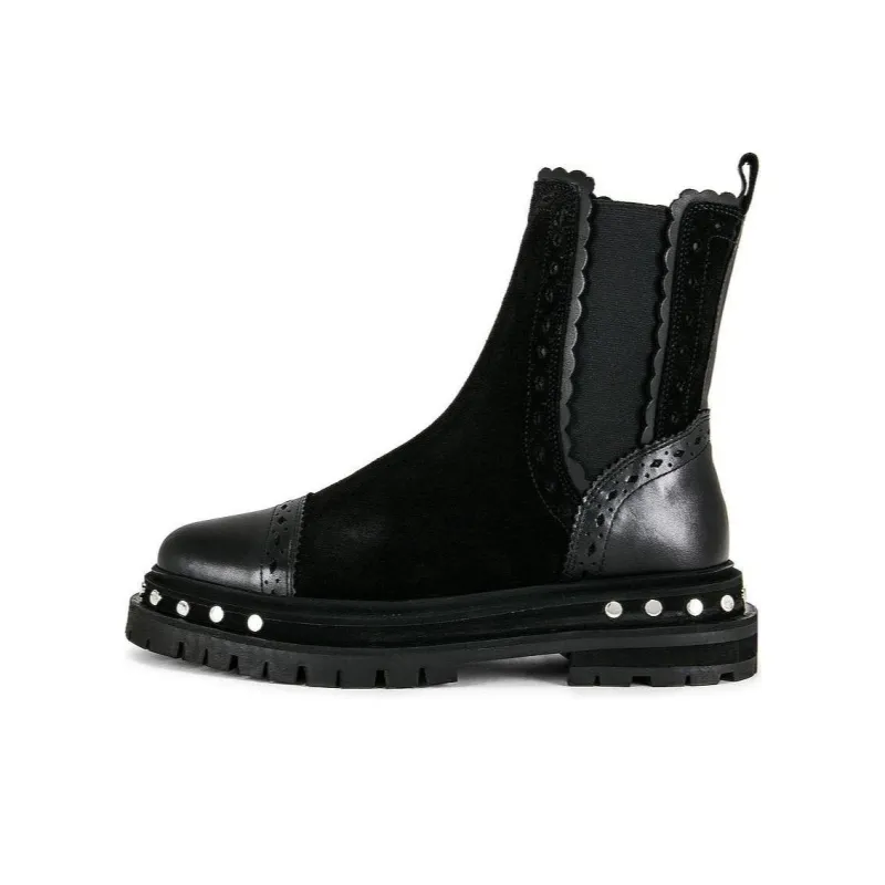 FREE PEOPLE Short Chelsea Boots Women's Black-0