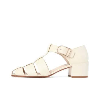 GABRIELA HEARST Lyle High Heels 4.5cm Women's White