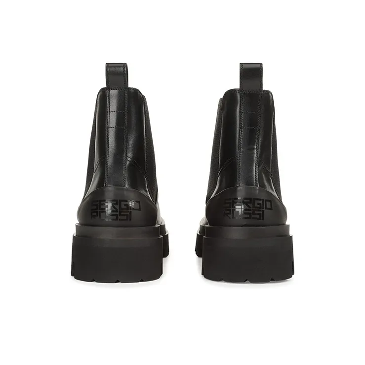 SERGIO ROSSI Chelsea Boots Men's Black-4