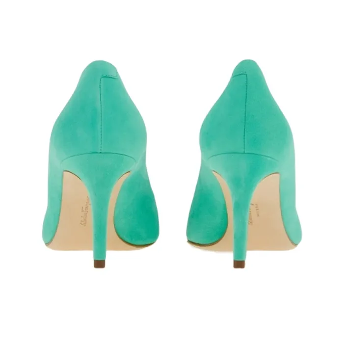 Ferragamo High Heels Women's Green-4