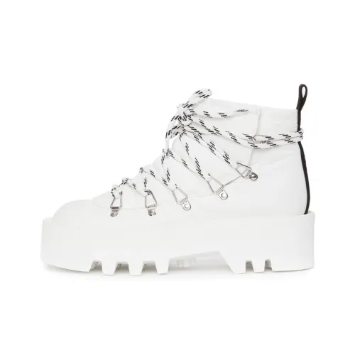 JW Dress Ankle Boots Women's White