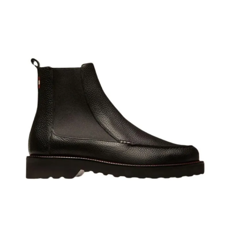 BALLY Ankle Boots Men Black-1
