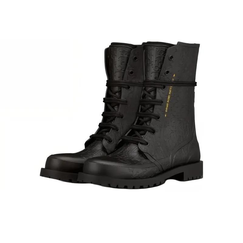 DIOR DIORCamp Ankle Boots Women's Black-3