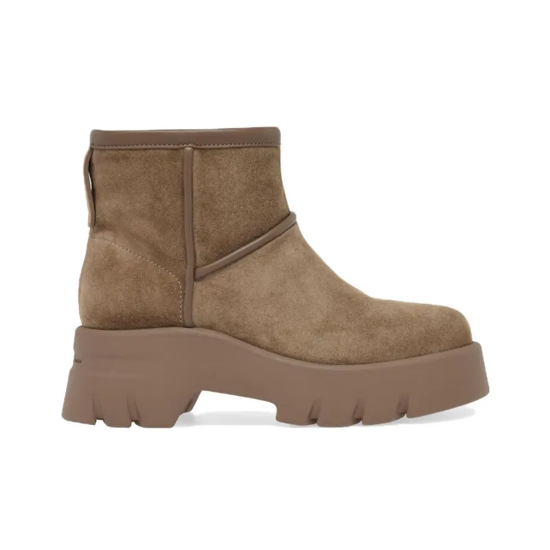 GIANVITO ROSSI Shearling-lined Suede Boots-1