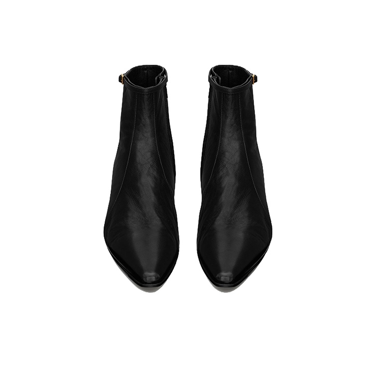 【SAINT LAURENT】ARSUN ZIPPED BOOTS SAINT LAURENT Arsun Zipped Boots - POIZON