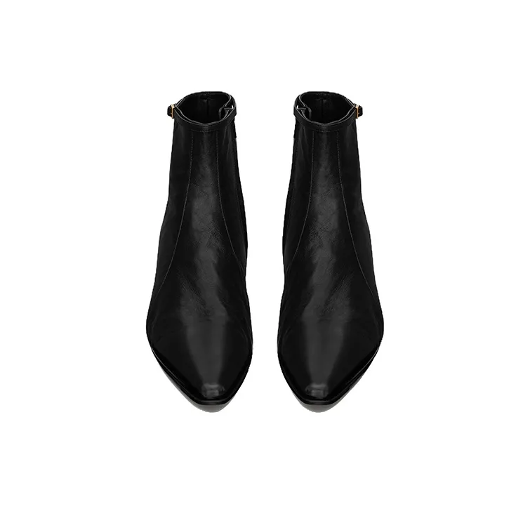 SAINT LAURENT Arsun Zipped Boots-3