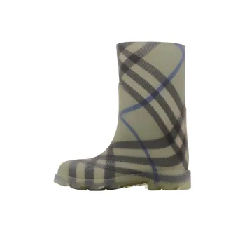 Burberry Marsh Kids' Rain Boots Gray Green Kids'