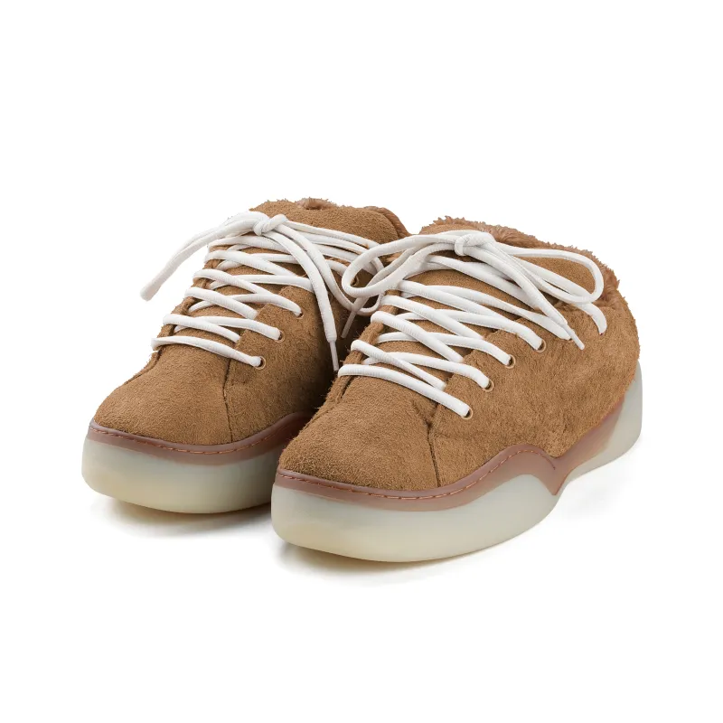 HANQIAORIJI Broken Cocoon Series Puffy Shoes Low Top Casual Shoes Unisex-3